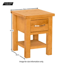 Load image into Gallery viewer, Newlyn Oak Lamp Table