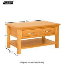 Load image into Gallery viewer, Newlyn Oak Coffee Table