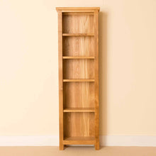 Load image into Gallery viewer, Newlyn Oak Narrow Bookcase