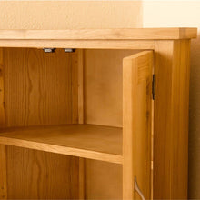 Load image into Gallery viewer, Newlyn Oak Corner Cupboard