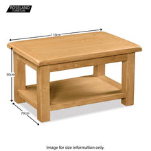 Load image into Gallery viewer, Zelah Oak Large Coffee Table