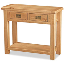 Load image into Gallery viewer, Zelah Oak Console Table