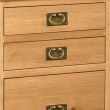 Load image into Gallery viewer, Zelah Oak Large Computer Desk