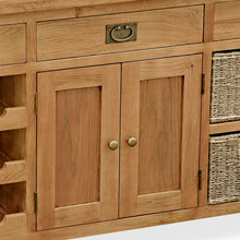 Load image into Gallery viewer, Zelah Oak Kitchen Island