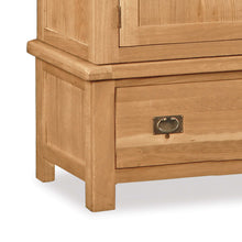 Load image into Gallery viewer, Zelah Oak Large Triple Wardrobe with Drawers