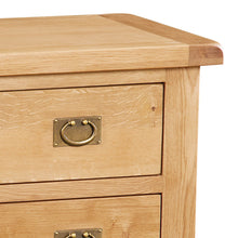Load image into Gallery viewer, Zelah Oak 2 over 3 Drawer Chest