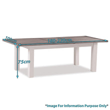 Load image into Gallery viewer, Daymer Cream 180-230cm Extending Table