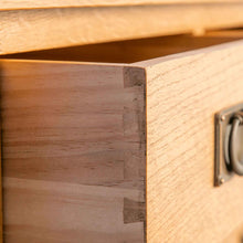 Load image into Gallery viewer, Surrey Oak 2 Over 3 Drawer Chest