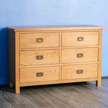 Load image into Gallery viewer, Surrey Oak Large Chest Of Drawers