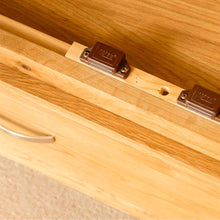 Load image into Gallery viewer, London Oak Triple Wardrobe & Drawers