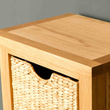 Load image into Gallery viewer, London Oak Tallboy with Baskets