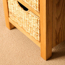 Load image into Gallery viewer, London Oak Tallboy with Baskets