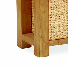 Load image into Gallery viewer, Zelah Oak Bench with Baskets