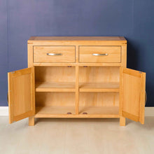 Load image into Gallery viewer, Abbey Light Oak Small Sideboard