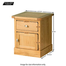 Load image into Gallery viewer, Hampshire Oak Lamp Table