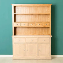 Load image into Gallery viewer, Hampshire Oak Dresser Hutch