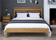 Load image into Gallery viewer, Alba Oak 4'6 Double Bed Frame