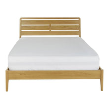 Load image into Gallery viewer, Alba Oak 5' King Size Bed Frame