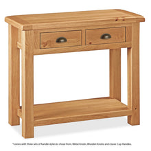 Load image into Gallery viewer, Sidmouth Oak Console Table