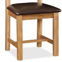Load image into Gallery viewer, Sidmouth Oak Slatted Back Chair