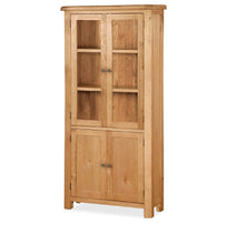 Load image into Gallery viewer, Sidmouth Oak Display Cabinet with Glazed Doors
