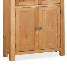 Load image into Gallery viewer, Sidmouth Oak Display Cabinet with Glazed Doors