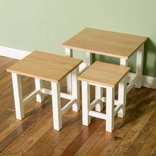 Load image into Gallery viewer, Farrow White Nest of Tables