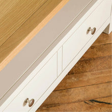 Load image into Gallery viewer, Farrow White Corner TV Stand