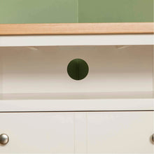 Load image into Gallery viewer, Farrow White Corner TV Stand