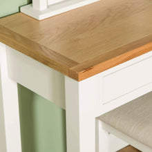Load image into Gallery viewer, Farrow White Dressing Table Set