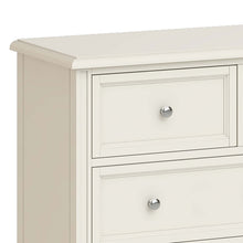 Load image into Gallery viewer, Mulsanne Cream 3 Over 4 Chest of Drawers