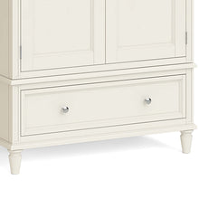Load image into Gallery viewer, Mulsanne Cream Double Wardrobe with Drawer