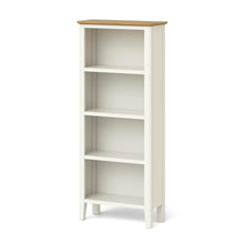 Load image into Gallery viewer, Windsor Cream Slim Bookcase