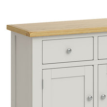 Load image into Gallery viewer, Lundy Grey 4 Door Extra Large Sideboard