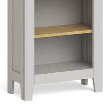 Load image into Gallery viewer, Lundy Grey Narrow Bookcase