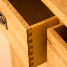 Load image into Gallery viewer, Lanner Oak Double Wardrobe & Drawer