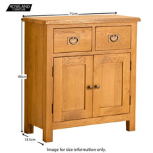 Load image into Gallery viewer, Lanner Oak Mini Sideboard