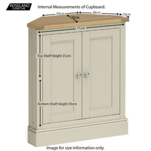 Load image into Gallery viewer, Chichester Corner Cupboard - 5 Colours