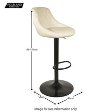 Load image into Gallery viewer, Abberley Adjustable Bar Stools - Set of 2