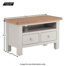 Load image into Gallery viewer, Charlestown Grey 80cm TV Stand
