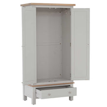 Load image into Gallery viewer, Charlestown Grey Double Wardrobe