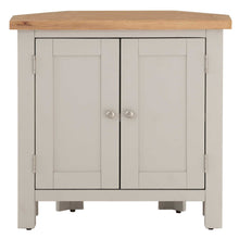 Load image into Gallery viewer, Charlestown Grey Corner Cupboard