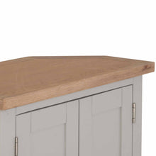 Load image into Gallery viewer, Charlestown Grey Corner Cupboard