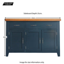 Load image into Gallery viewer, Chatsworth Blue Large Sideboard