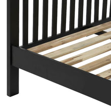 Load image into Gallery viewer, Charlestown Black 5ft King Size Bed Frame