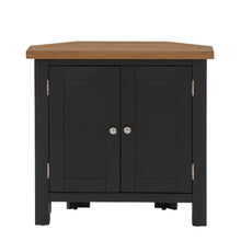 Load image into Gallery viewer, Charlestown Black Corner Cupboard