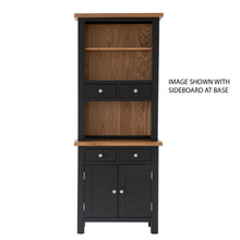Load image into Gallery viewer, Charlestown Black 2 Drawer Hutch