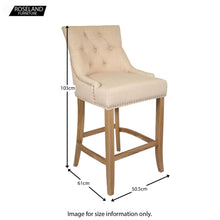 Load image into Gallery viewer, Braxton Bar Stools - Set of 2