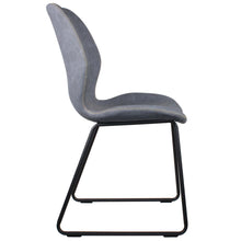 Load image into Gallery viewer, Denver Dining Chair with Black Legs - Set of 2 Chairs