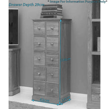 Load image into Gallery viewer, Mobel Oak DVD/CD Chest